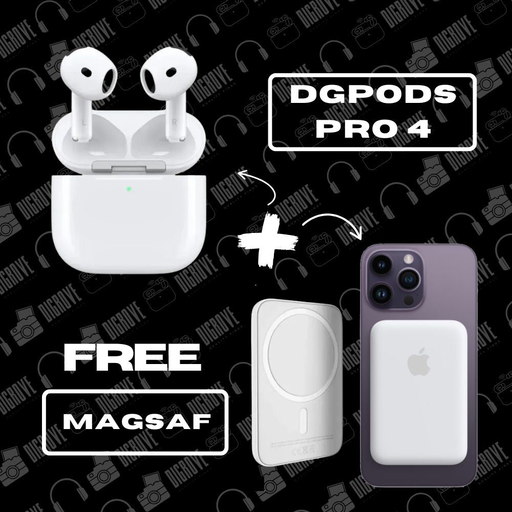 DG Pods Pro 4 Gen ANC (Type-C) + FREE 10000mAh MagSafe Powerbank