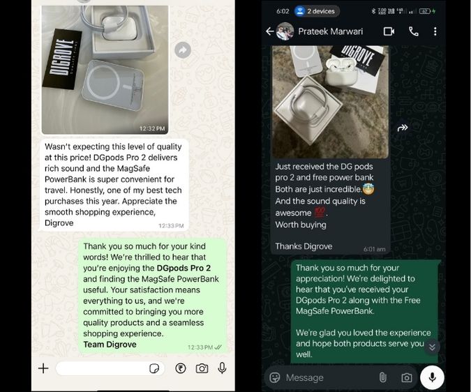 DG Pods Pro 2nd Gen ANC (Type-C) + FREE 10000mAh MagSafe Powerbank