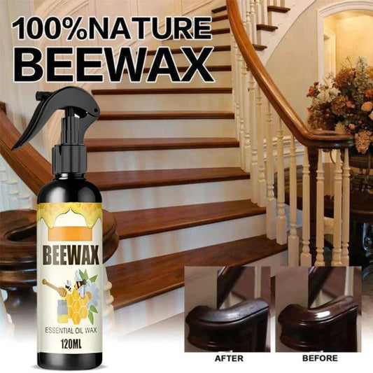 Natural Beeswax Furniture Polish Spray (Pack of 2)