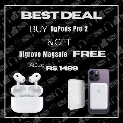 DG Pods Pro 2nd Gen ANC (Type-C) + FREE 10000mAh MagSafe Powerbank