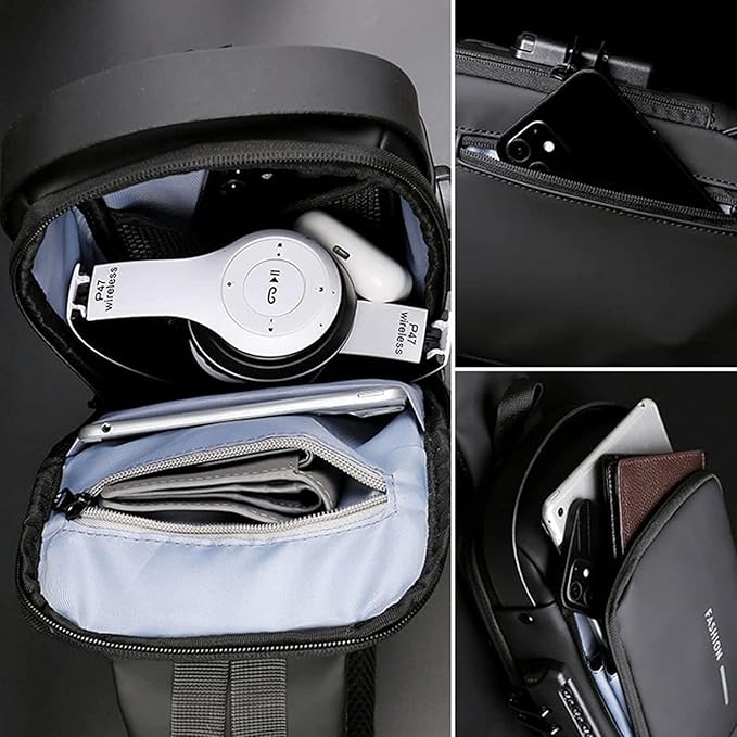 Digrove™ Anti Theft Travel Sling Bag