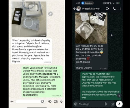 DG Pods Pro 2nd Gen ANC (Type-C) + FREE 10000mAh MagSafe Powerbank