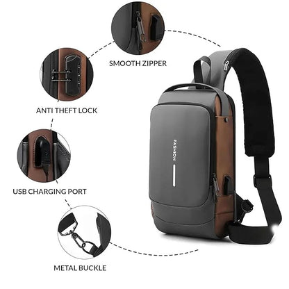 Digrove™ Anti Theft Travel Sling Bag