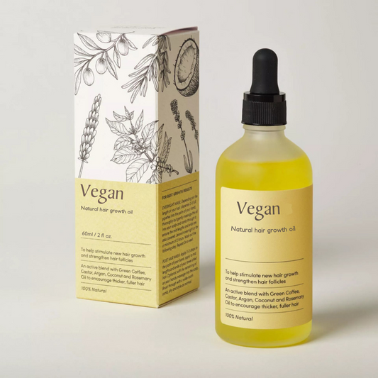 Vegan Natural Hair Growth Oil (Pack of 2) Buy One Get One